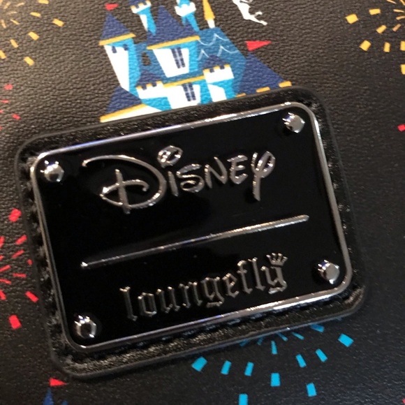 Disneyland 65th Anniversary Loungefly Crossbody Bag - NEW - Picture 6 of 15